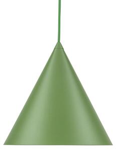 TK Lighting Viseća svjetiljka Cono, 1 žarulja, Ø 25 cm, zelena, E27, prigušiva, Zelena, Dnevni boravak/blagovaonica, Metal