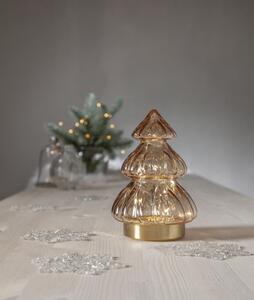 Narančasti svjetlosni ukras s božićnim motivom ø 12 cm Abete – Star Trading