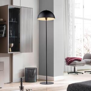 Schöner Wohnen SCHÖNER WOHNEN podna lampa Ali, crna, željezo, E27, Crno, Dnevni boravak/blagovaonica, Metal