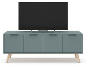 Zeleno-sivi TV stol 140x53 cm Pisco - Marckeric