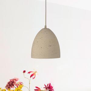 Schöner Wohnen SCHÖNER WOHNEN visilica Traventa, bež, Ø 21 cm, E27, prigušiva, Bež, Dnevni boravak/blagovaonica, Beton