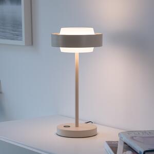 Schöner Wohnen SCHÖNER WOHNEN LED stolna lampa Elmo, sand breeze, 3000 K dimmer, prigušiva, Bež, Dnevni boravak/blagovaonica, Metal
