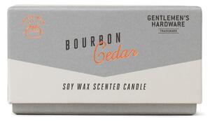 Mirisna svijeća od sojinog voska vrijeme gorenja 40 h Bourbon Cedar – Gentlemen's Hardware