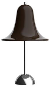 Verpan LED stolna lampa na baterije Pantop, smeđa, visina 30 cm, IP44, prigušiva, Smeđa / hrđa, Dnevni boravak/blagovaonica, Plastika