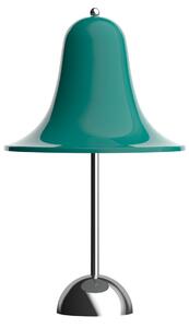 Verpan LED stolna lampa na baterije Pantop, tamnoplavo-zelena, IP44, prigušiva, Dnevni boravak/blagovaonica, Plastika