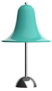Verpan LED stolna lampa na baterije Pantop, svijetlo plavo-zelena, IP44, prigušiva, Dnevni boravak/blagovaonica, Plastika