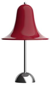 Verpan LED stolna lampa na baterije Pantop, trešnja crvena, visina 30 cm, prigušiva, Dnevni boravak/blagovaonica, Plastika