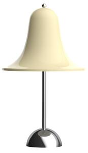 Verpan LED stolna lampa na baterije Pantop, krem bijela, visina 30 cm, prigušiva, Dnevni boravak/blagovaonica, Plastika