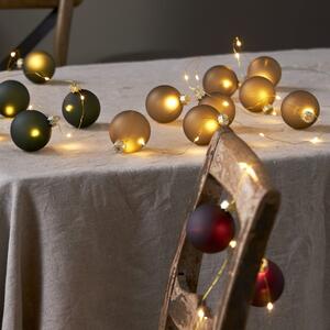 Svjetlosni ukras s božićnim motivom u zlatnoj boji ø 6 cm Bliss – Star Trading