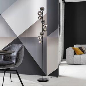 Schöner Wohnen SCHÖNER WOHNEN podna lampa Dubai, dimljeno staklo, 9 žarulja, G9, Sivo, Dnevni boravak/blagovaonica, Staklo