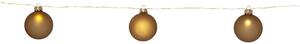Svjetlosni ukras s božićnim motivom u zlatnoj boji ø 6 cm Bliss – Star Trading