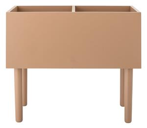Dječja biblioteka od masivne paulovnije u boji lososa 60x50 cm Douve – Bloomingville