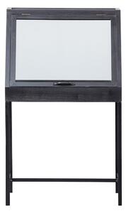 Crna vitrina 65x109 cm Dido – WOOOD