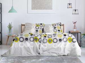 Svijetlo siva posteljina za krevet za jednu osobu od krepa 140x200 cm Top Class – B.E.S