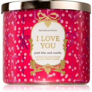 Bath & Body Works I Love You mirisna svijeća 411 g