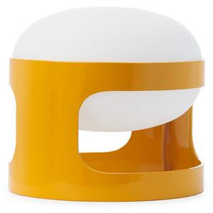 Kartell stolna lampa KD28, žuta boja senfa, Ø 25 cm, E14 LED, Žuta, Dnevni boravak/blagovaonica, Plastika
