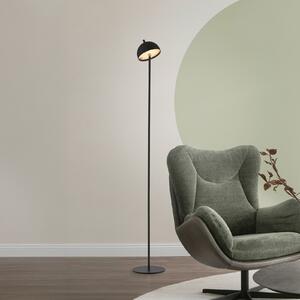Schöner Wohnen SCHÖNER WOHNEN Bellis LED punjiva podna lampa, crna, IP54, prigušiva, Crno, Dnevni boravak/blagovaonica, Metal