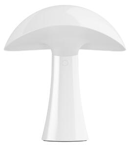Louis Poulsen LED stolna lampa na baterije Rumee 220, bijela, IP44, prigušiva, Bijela, Dnevni boravak/blagovaonica, Plastika