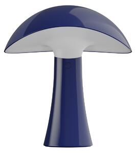 Louis Poulsen LED stolna lampa na baterije Rumee 220, plava, IP44, prigušiva, Plava, Dnevni boravak/blagovaonica, Plastika
