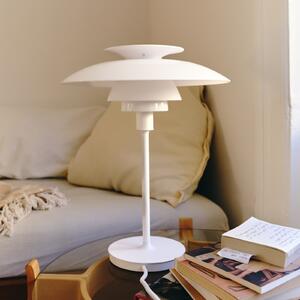 Louis Poulsen Stolna lampa PH80, opal bijela, visina 40 cm, E14, Bijela, Dnevni boravak/blagovaonica, Aluminij