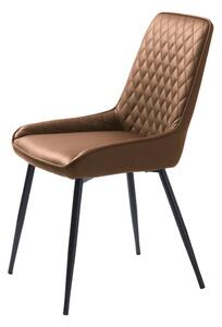 Smeđa blagovaonska stolica Milton - Unique Furniture