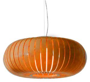 Kartell Teresa viseća lampa, narančasta, Ø 50 cm, E27 LED, Naranča, Dnevni boravak/blagovaonica, Plastika