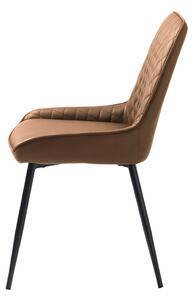 Smeđa blagovaonska stolica Milton - Unique Furniture