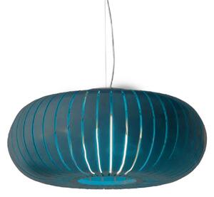 Kartell Teresa viseća lampa, benzinski plava, Ø 50 cm, E27 LED, Plava, Dnevni boravak/blagovaonica, Plastika