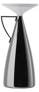 Kartell LED punjiva stolna lampa Camomille, tamno siva, dim., prigušiva, Sivo, Dnevni boravak/blagovaonica, Plastika