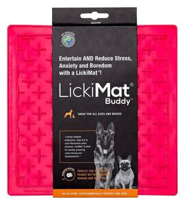 Hranilica/podloga za lizanje za ljubimce Buddy Pink – LickiMat