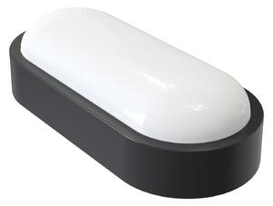 MEGATRON LED vanjska zidna svjetiljka Zella Neo XL, crna, IP54, prigušiva, Crno, Područje hodnika, Plastika