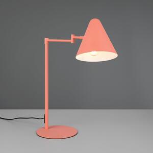 Trio Lighting Cosima stolna lampa, marelica, visina 50 cm, metal, Naranča, Dnevni boravak/blagovaonica, Metal