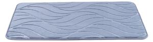 Plava kupaonska prostirka od memorijske pjene 50x80 cm Tropic – Wenko