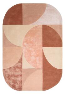 Ružičasti vuneni tepih 200x300 cm Earth – Asiatic Carpets
