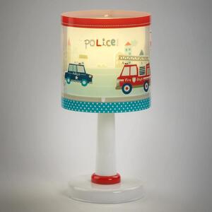 Dalber Dječja stolna lampa Police, G4, Ø 15 cm, Bijela, rasadnik, Plastika