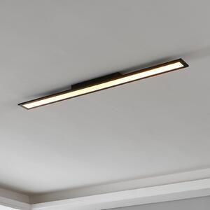 EGLO connect Salobrena-Z LED stropna svjetiljka, 120x10cm, crna, prigušiva, Crno, Dnevni boravak/blagovaonica, Metal