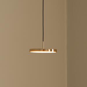UMAGE LED viseća svjetiljka Asteria Micro, polirani mesing, Ø 15 cm, prigušiva, Zlato / mjed, Dnevni boravak/blagovaonica, Metal