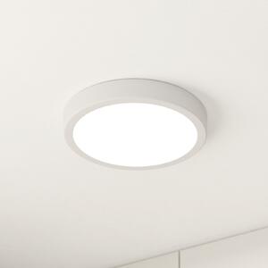 EGLO LED stropna svjetiljka Fueva 5 IP44 3000K bijela Ø21cm, Bijela, kupaonica, Metal