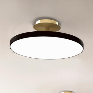 UMAGE LED stropna svjetiljka Asteria UP PLUS, crna, Ø 43 cm, CCT, prigušiva, Crno, Dnevni boravak/blagovaonica, Metal