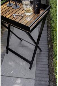Pomoćni stol s pločom stola od bagrema 42x60 cm Taba – Wenko