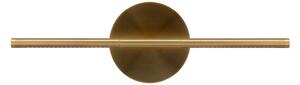 UMAGE LED zidna svjetiljka Omni, boje mesinga, širina 54 cm, 2 žarulje., prigušiva, Zlato / mjed, Dnevni boravak/blagovaonica, Aluminij