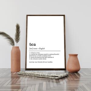 Plakat 50x70 cm Tea - Wallity