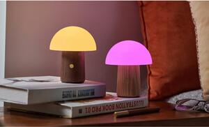 Prigušiva stolna lampa u prirodnoj boji sa staklenim sjenilom (visina 13 cm) Alice - Gingko