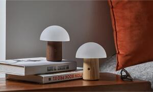 Prigušiva stolna lampa u prirodnoj boji sa staklenim sjenilom (visina 13 cm) Alice - Gingko