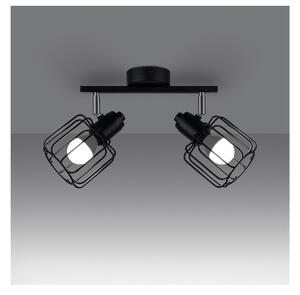Crna stropna svjetiljka ø 10 cm Salom – Nice Lamps