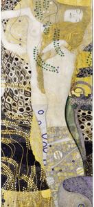 Slika reprodukcija 30x70 cm Water Hoses, Gustav Klimt – Fedkolor