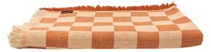 Ciglasti/bež prekrivač za bračni krevet 240x240 cm Terracota Checkerboard – Really Nice Things