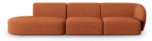 Narančasta sofa 302 cm Shane – Micadoni Home