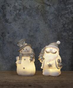 Bijeli/u srebrnoj boji svjetlosni ukras s božićnim motivom Buddy – Star Trading