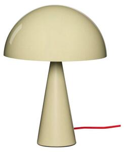 Hübsch HÖBSCH Mush Mini stolna lampa, svijetlo pijeskasta, visina 34 cm, Bež, spavaća soba, Metal